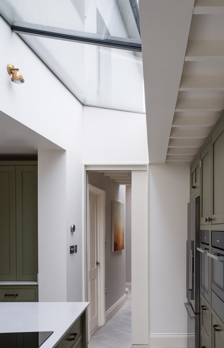 Rooflight over a side return kitchen